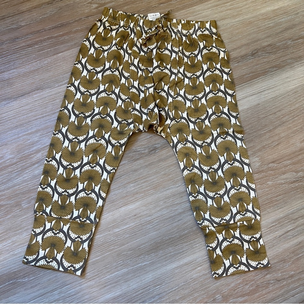 Kate Quinn 2T Bamboo 70s Panda Harem Pants NWT